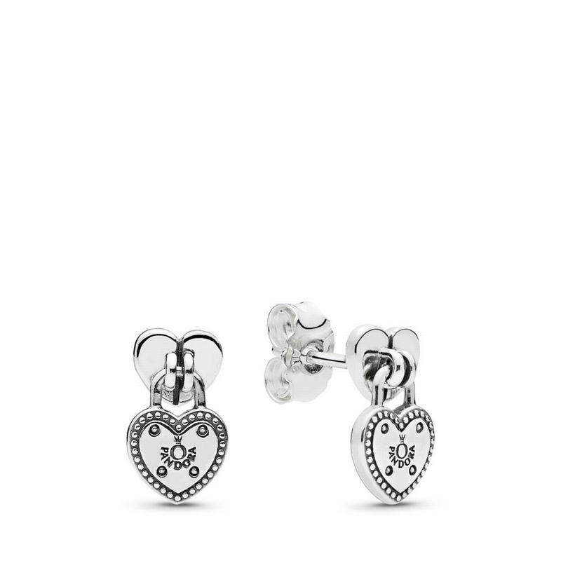 Pandora Love Locks Stud Earrings NZ, Sterling Silver (401398-XCS)